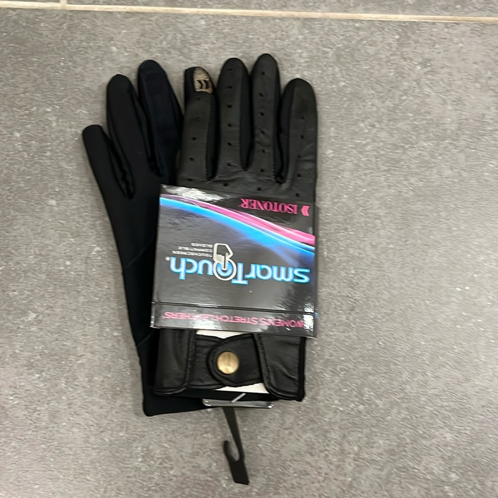 Smartouch Stretch Leather Gloves